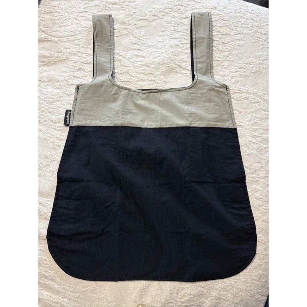 Notabag Original Bag and Backpack Convertible Grey Black